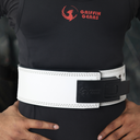 NEW Adjustable powerlifting lever White Belt