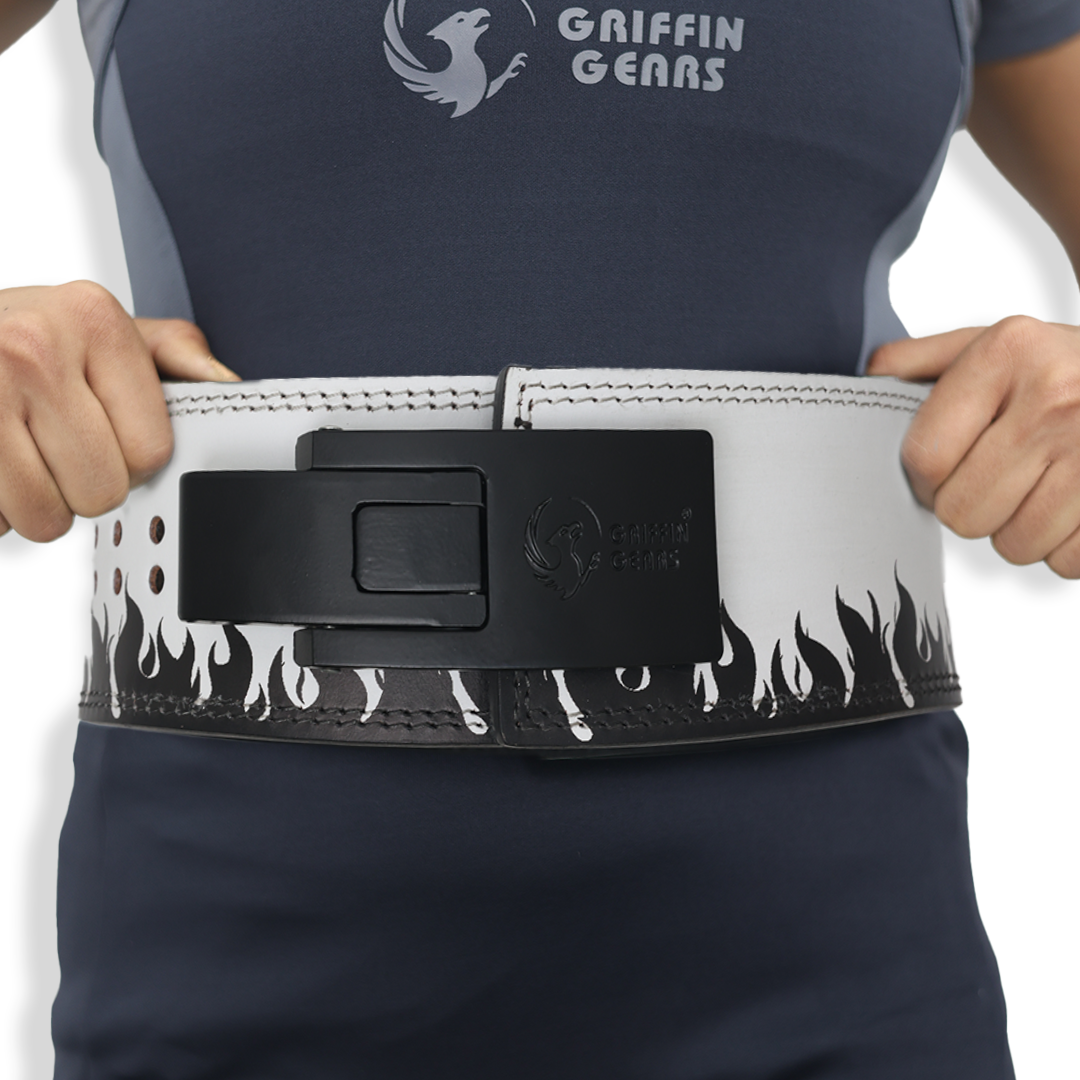 Black Fire Lever Belt