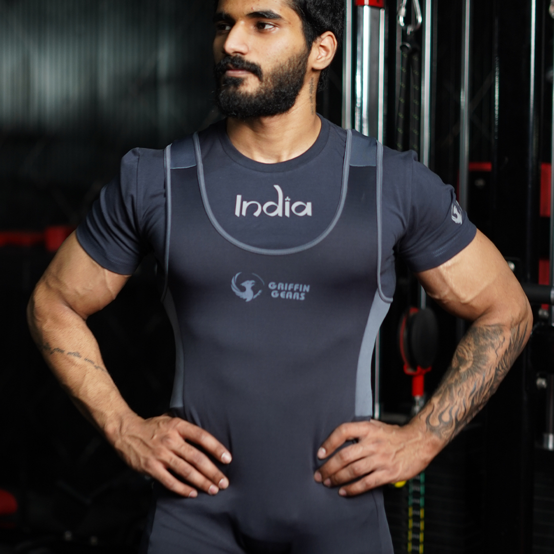 Premium Powerlifting Singlet - Blue