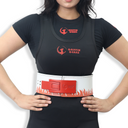 Red Fire Lever Belt