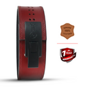 Powerlifting Red Belt Black Buckle