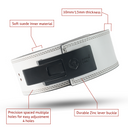 White Lever Belt