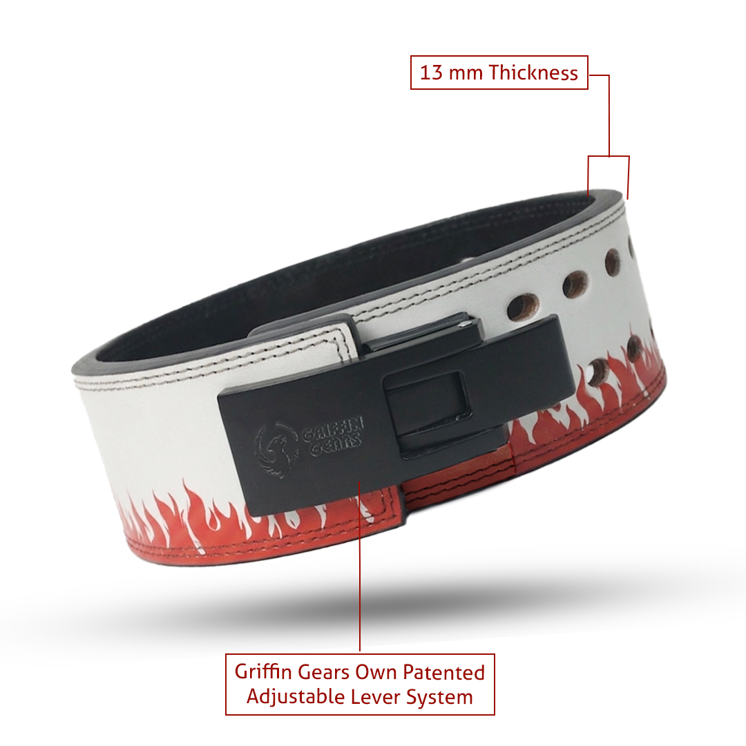 Adjustable Red fire belt -13mm