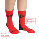 Bench & Squats Socks RED