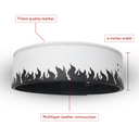 Black Fire Lever Belt