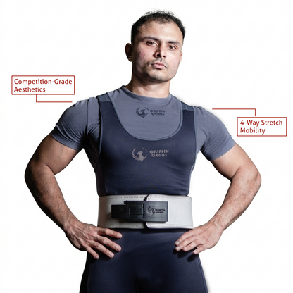 Premium Powerlifting Singlet - Blue