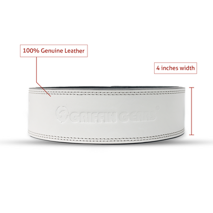 Adjustable White belt -13mm