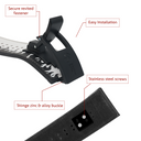 Black Fire Lever Belt
