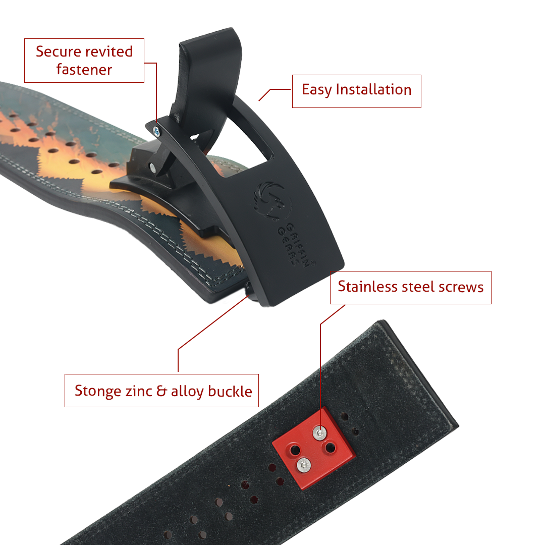 GOKU Orange Lever Belt