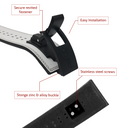 White Lever Belt