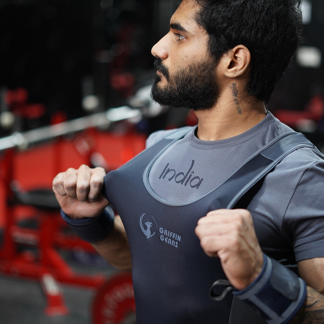 Premium Powerlifting Singlet - Blue