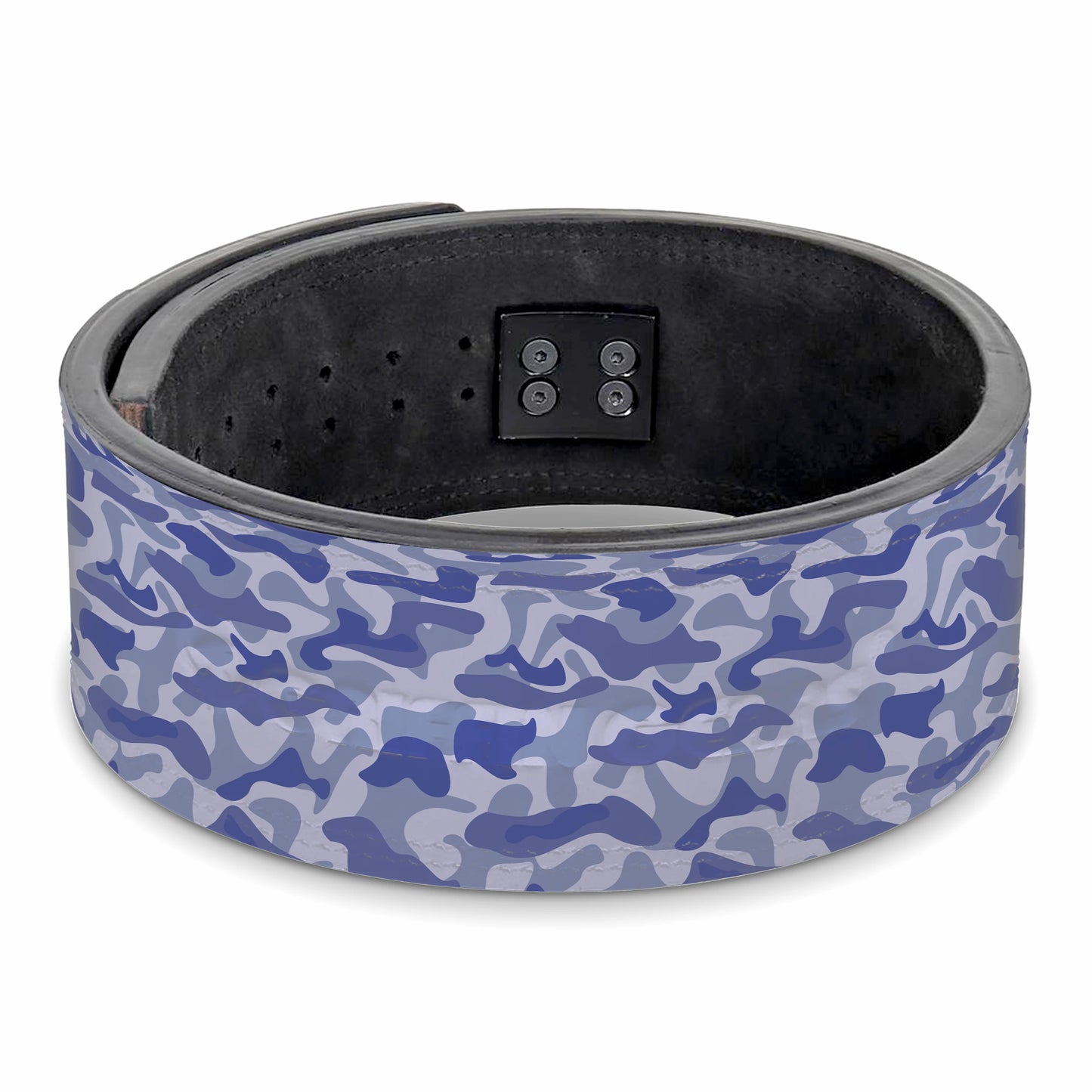 Blue Printed Lever Belt