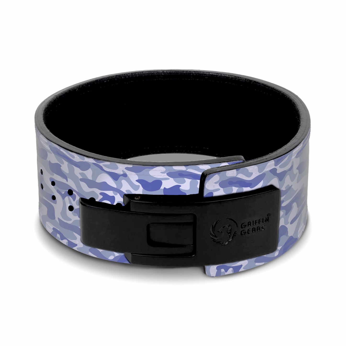 Blue Printed Lever Belt