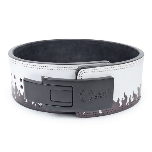 Black Fire Lever Belt