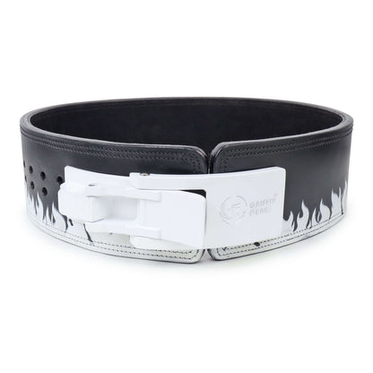 White Fire Lever Belt