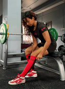 Deadlift Socks - Red