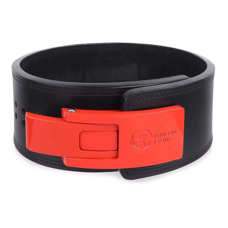Customize Powerlifting Lever Belt (Red Belt)