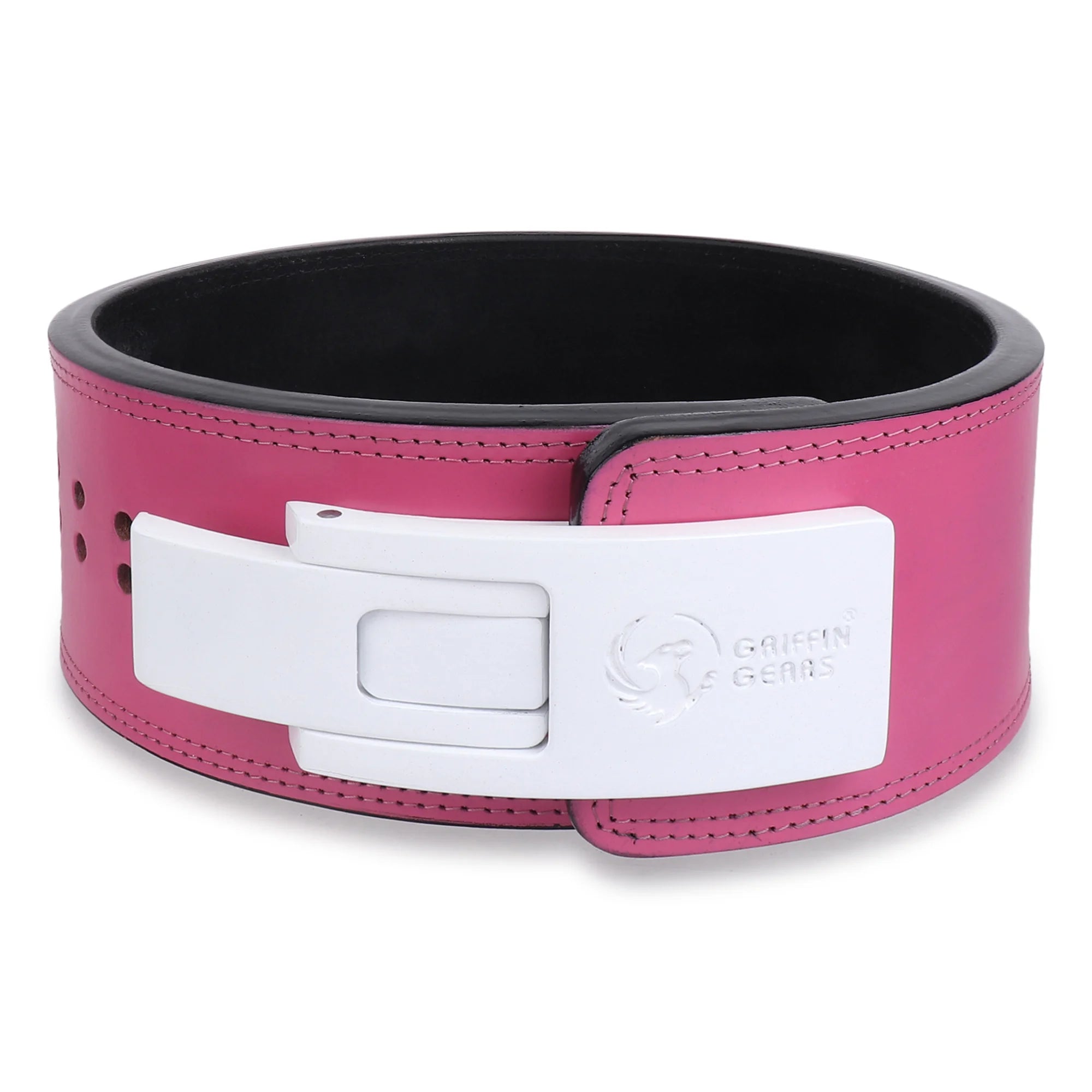 Adjustable Pink Lever Belt